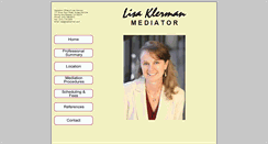 Desktop Screenshot of lisaklerman.com